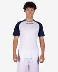 Maglia Givova Shirt Capo Interlock - BIANCO/BLU