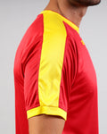 Maglia Givova Shirt Revolution Interlock - ROSSO/GIALLO