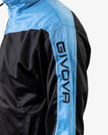 Tuta Givova Roma Triacetato - NERO/CELESTE
