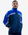 Rain jacket Givova Con Mesh Asia azzurro/blu — giacca antipioggia per allenamento