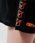 Pantaloncini Givova Poly Band - NERO/ARANCIO FLUO