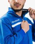 Tuta Givova One Full Zip Polarfleece - AZZURRO/BLU