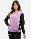 Tuta Givova Donna 102 G/Collo con Tasche in Felpa - VIOLA/NERO