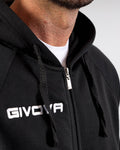 Felpa Givova King Fullzip - NERO