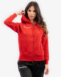 Felpa Givova King Fullzip - ROSSO