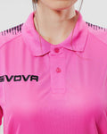 Polo Givova Club - FUXIA/NERO