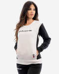 Tuta Givova Donna 102 G/Collo con Tasche in Felpa - NERO/BIANCO
