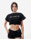 Maglia Givova Shirt Donna Scollo a Barca - SHIRT DONNA SCOLLO A  BARCA NERO