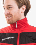 Tuta Givova Visa Triacetato 4S - ROSSO/NERO