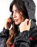 Giacca Givova Rain Scudo con Mesh - NERO/ROSSO