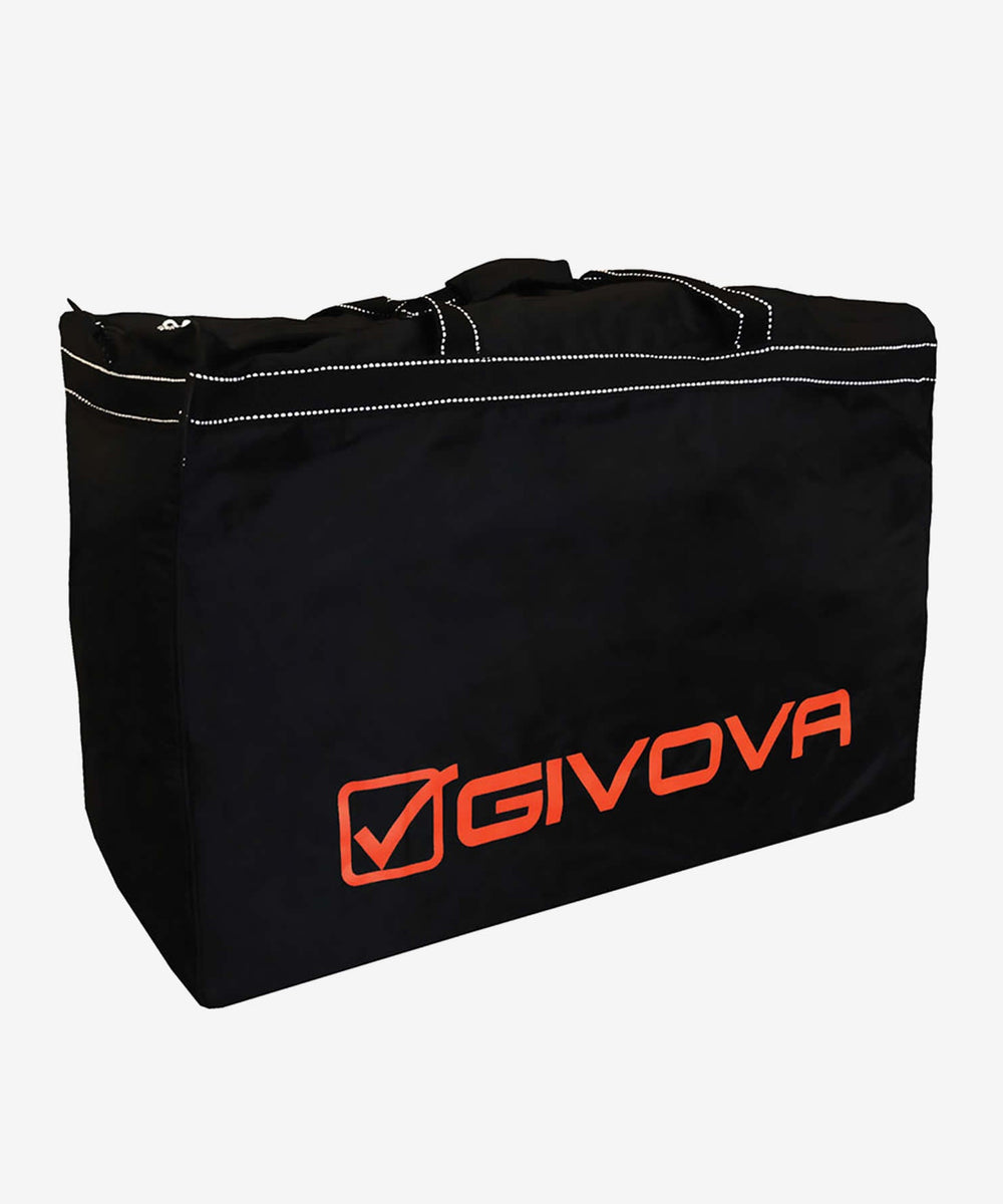 Borsa portadivise Givova nera e arancio per le divise da gara della squadra Givova Borse Planet Sport Italia