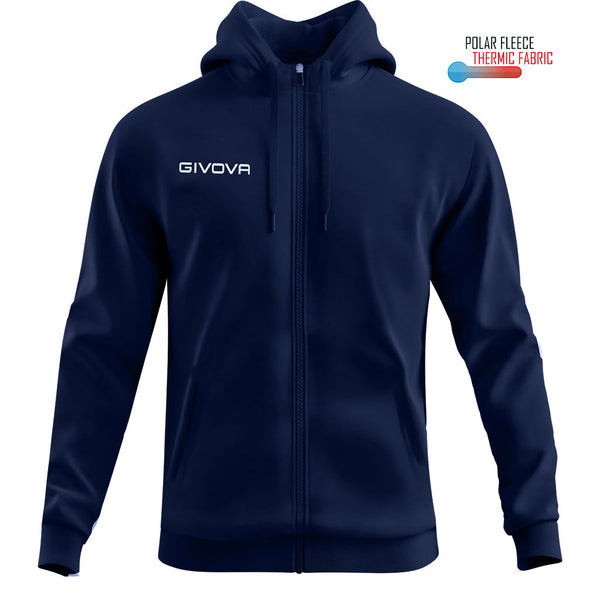 Felpa Givova Polarfleece (Full Zip) 500 Givova — vista prodotto