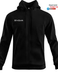 GIVOVA Felpa Full Zip 500 - Nero