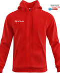 GIVOVA Felpa Full Zip 500 - Rosso