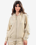 Givova Felpa Full Zip Terry Band - Sabbia