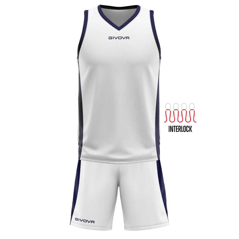 GIVOVA Kit Power - Bianco Blu Givova Kit Planet Sport Italia
