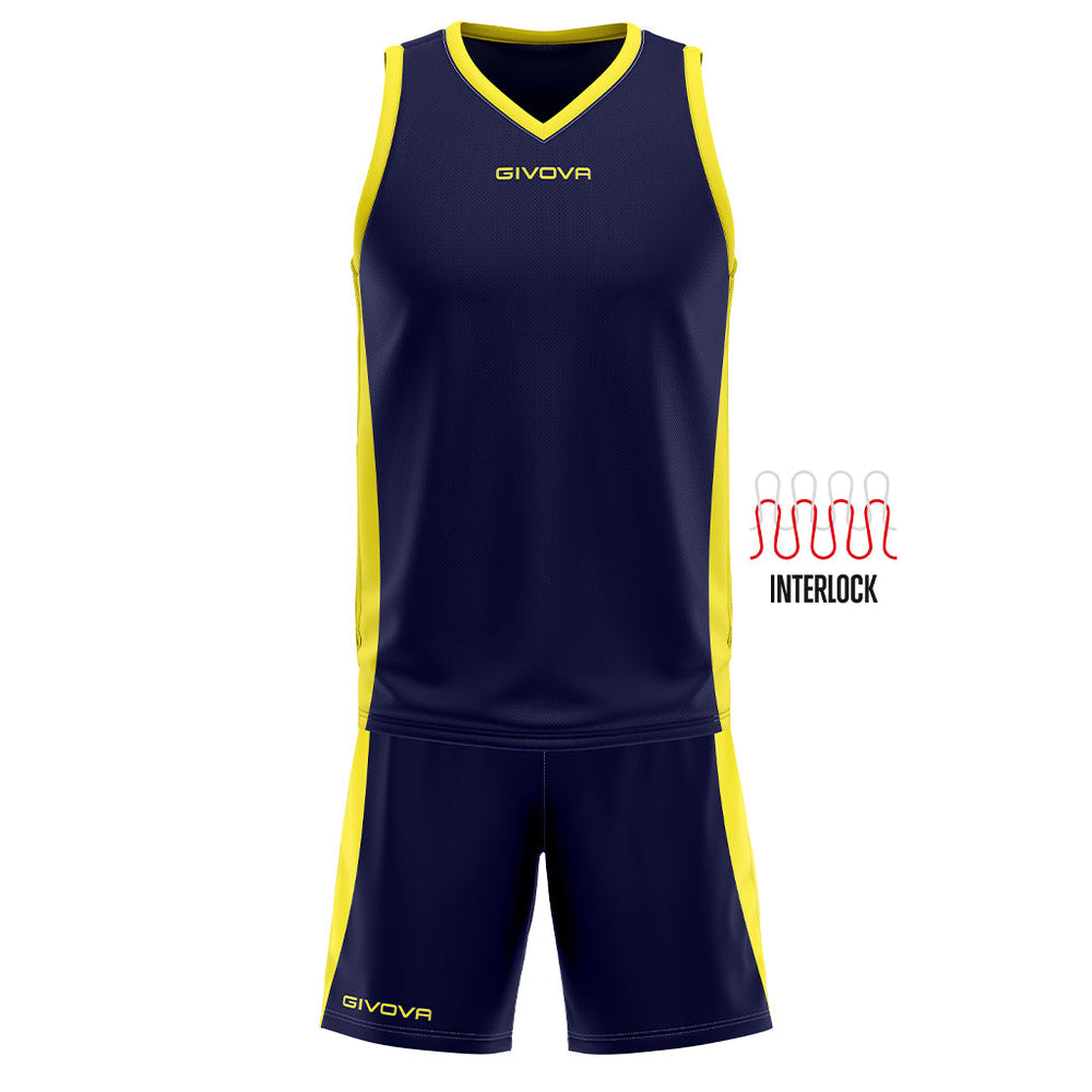 GIVOVA Kit Power - Blu Giallo Givova Kit Planet Sport Italia