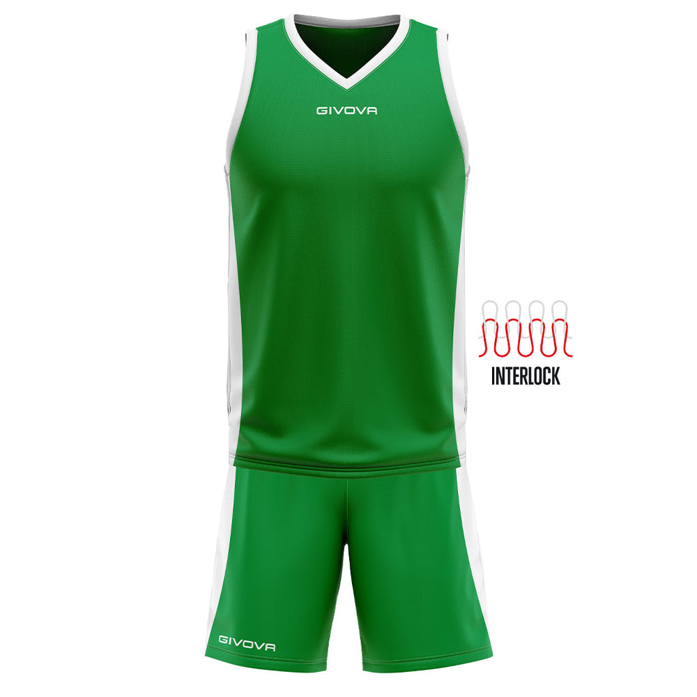 GIVOVA Kit Power - Verde Bianco Givova Kit Planet Sport Italia