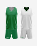 Completo Givova Kit Double in Mesh - VERDE/BIANCO
