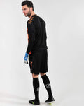Completo Givova Kit Portiere Difesa - ARANCIO FLUO/NERO