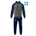 GRIGIO MELANGE SCURO/BLU