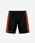 Givova Pantaloncino Poly Band - Arancio fluo Nero