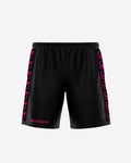 Givova Pantaloncino Poly Band - Nero Fuxia fluo