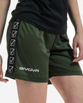 Givova Pantaloncino Poly Band - Verde militare