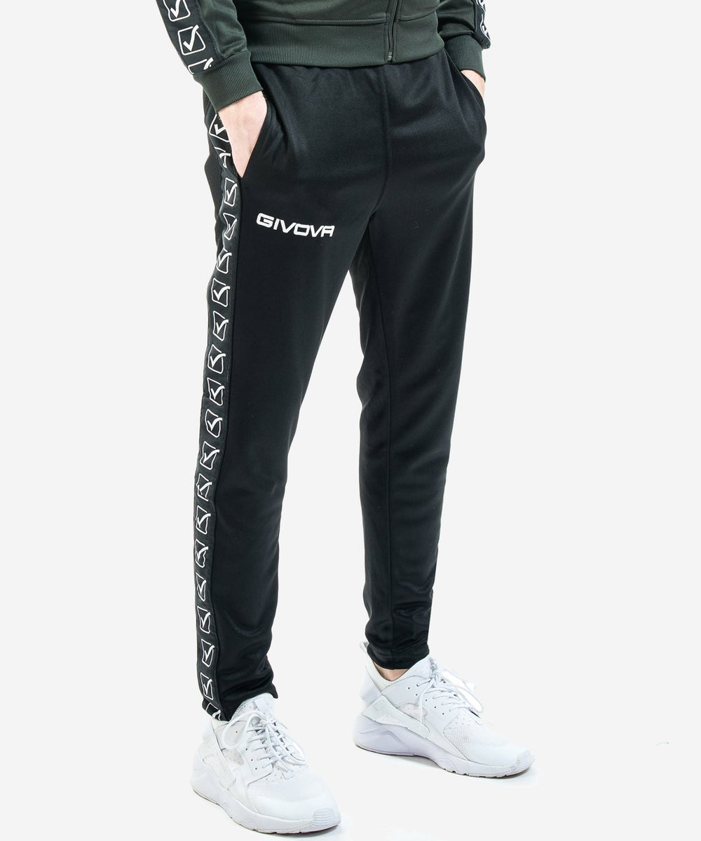 GIVOVA Pantalone College Band nero Givova Pantaloni Planet Sport Italia