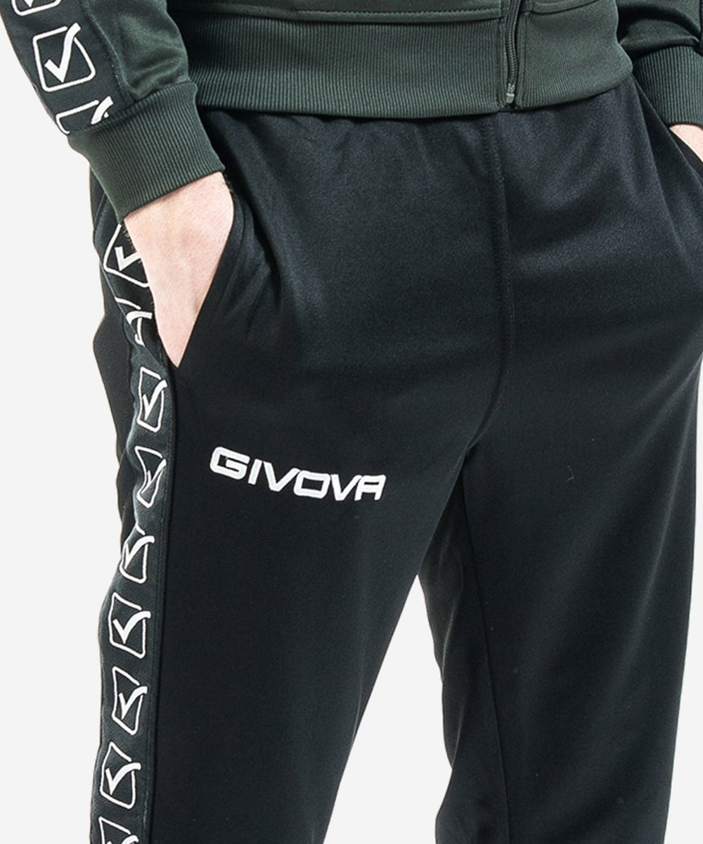 GIVOVA Pantalone College Band nero dettaglio Givova Pantaloni Planet Sport Italia