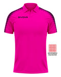 GIVOVA POLO CLUB FUXIA/NERO