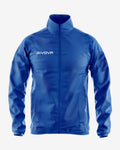 Giacca Givova Rain Master azzurra leggera per allenamento all'aperto