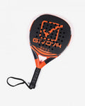 Racchetta da padel Givova Game grigio scuro e arancio fluo