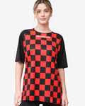Maglia Givova Shirt Dama Interlock granata e bianca da donna per il calcio