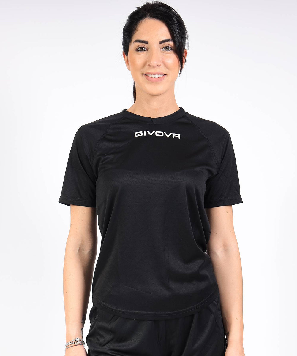 Givova Shirt Givova One nero Givova Maglie e T-Shirt Planet Sport Italia
