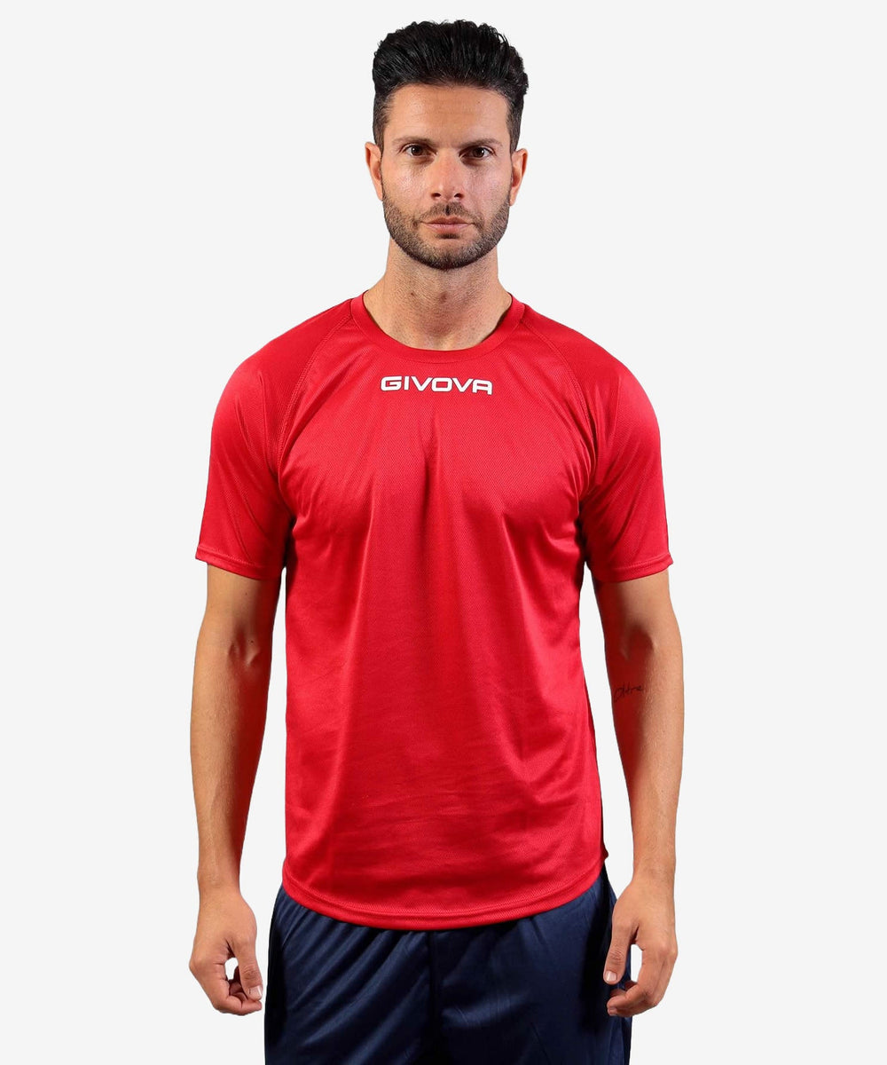 Givova Shirt Givova One rosso Givova Maglie e T-Shirt Planet Sport Italia