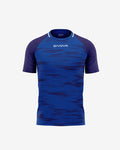 Givova Shirt Pixel azzurro blu