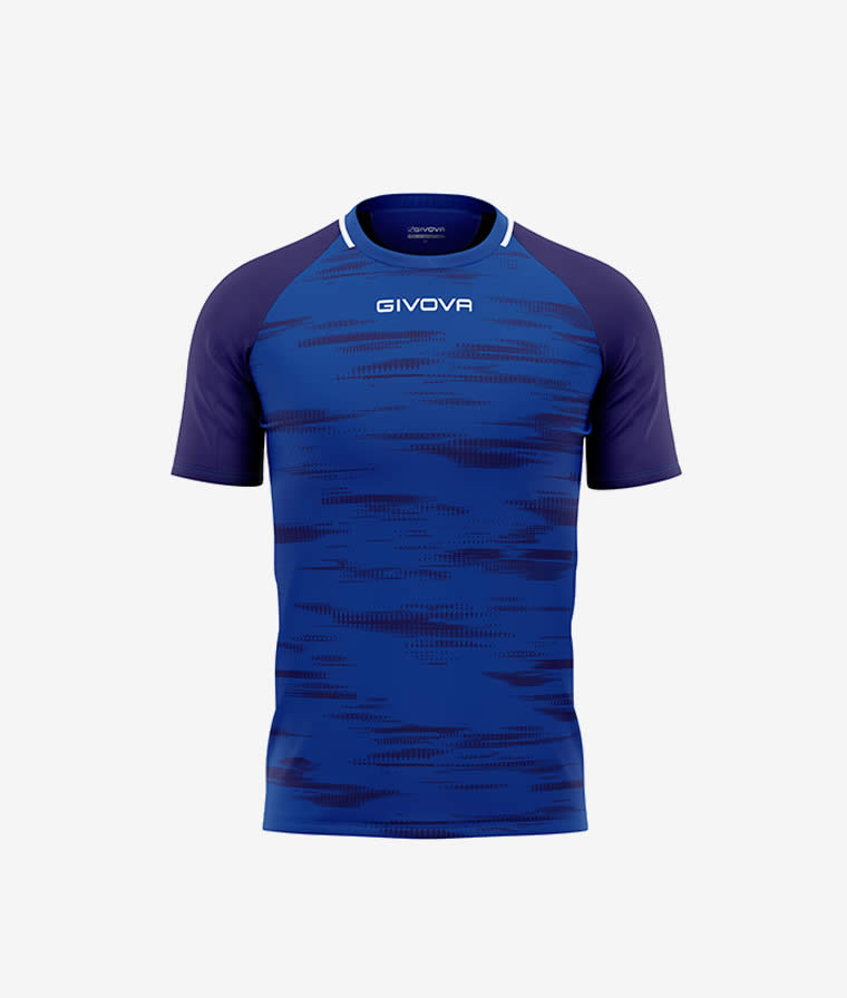 Givova Shirt Pixel azzur roblu Givova Maglie e T-Shirt Planet Sport Italia