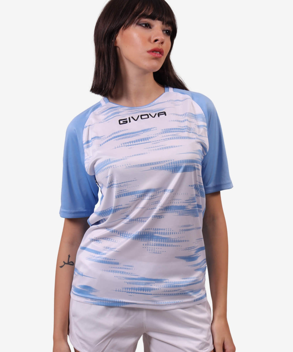 Givova Shirt Pixel biancoce leste Givova Maglie e T-Shirt Planet Sport Italia