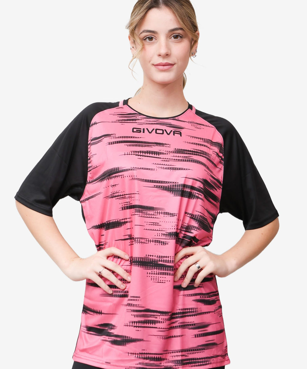 Givova Shirt Pixel fuxianero Givova Maglie e T-Shirt Planet Sport Italia