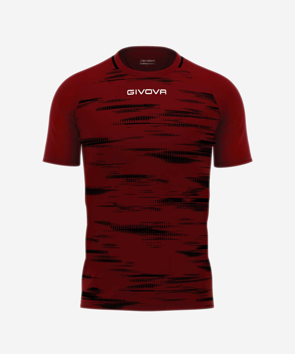 Givova Shirt Pixel granatanero Givova Maglie e T-Shirt Planet Sport Italia