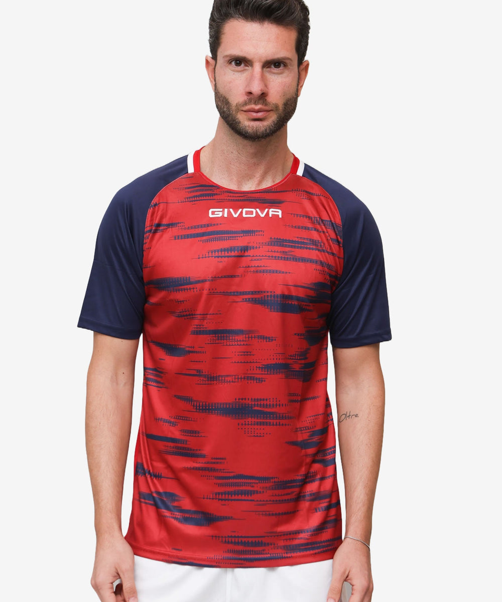 Givova Shirt Pixel ros soblu Givova Maglie e T-Shirt Planet Sport Italia