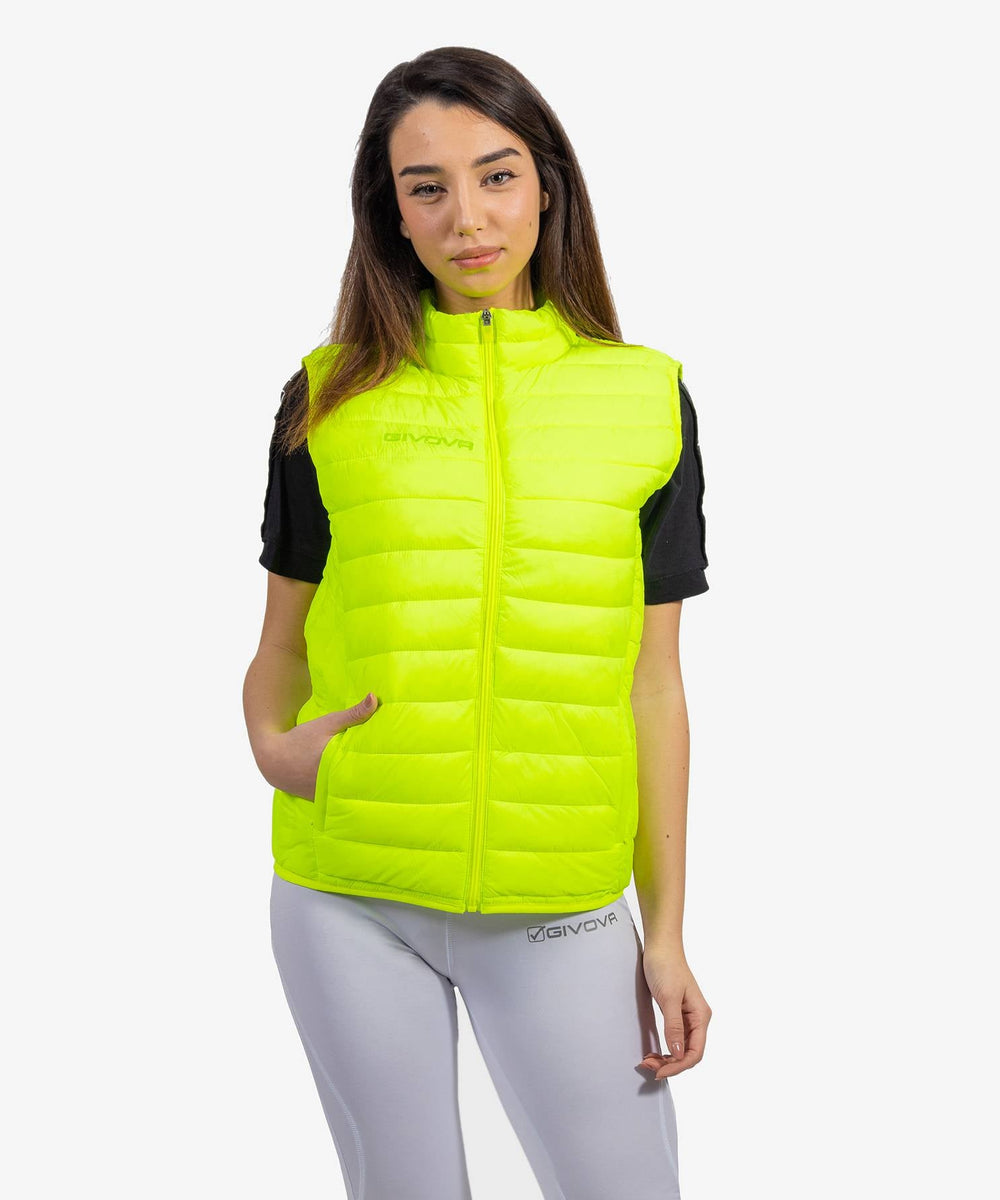GIVOVA Smanicato Grecia - Giallo Fluo Givova Giacche e Giubbotti Planet Sport Italia