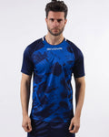 Maglia Givova Art Interlock M/C azzurro/blu — maglia da gara e allenamento calcio