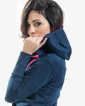 Tuta Givova Lady - BLU/FUXIA