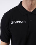 Polo Givova Cotone Piquet Summer - NERO