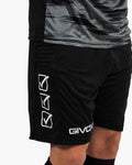 Completo Givova Kit Portiere Difesa - GRIGIO SCURO/NERO