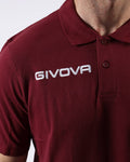 Polo Givova Cotone Piquet Summer - GRANATA