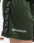 Pantaloncini Givova Poly Band - VERDE MILITARE