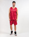 Completo Givova Kit Double in Mesh - BLU/ROSSO